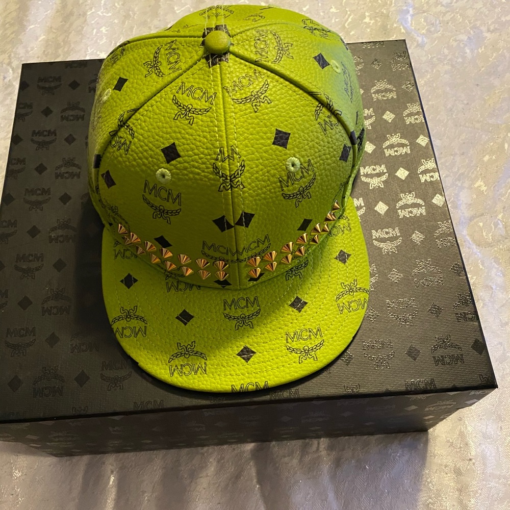 COPY - MCM Leather hat